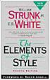 Cover Image: The Elements of Style 
by William Strunk and E.B. White