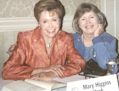 Barbara Colley with Mary Higgins Clark at Malice Domestic, 2003! Click for larger photo.