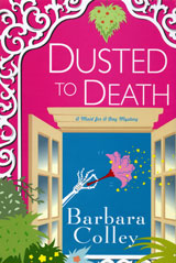 Cover: DUSTED TO DEATH by Barbara Colley