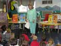 Barbara at St. Theodore Holy Family Catholic School in Lake Charles - click for larger photo.