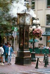 The Steam Clock in Gastown.