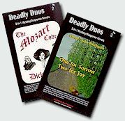 Deadly Duos #2 - One for Sorrow, Two for Joy by Cheryl Cooke Harrington, with The Mozart Code by  Dick Adler
