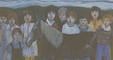 Deni's painting - The Pony